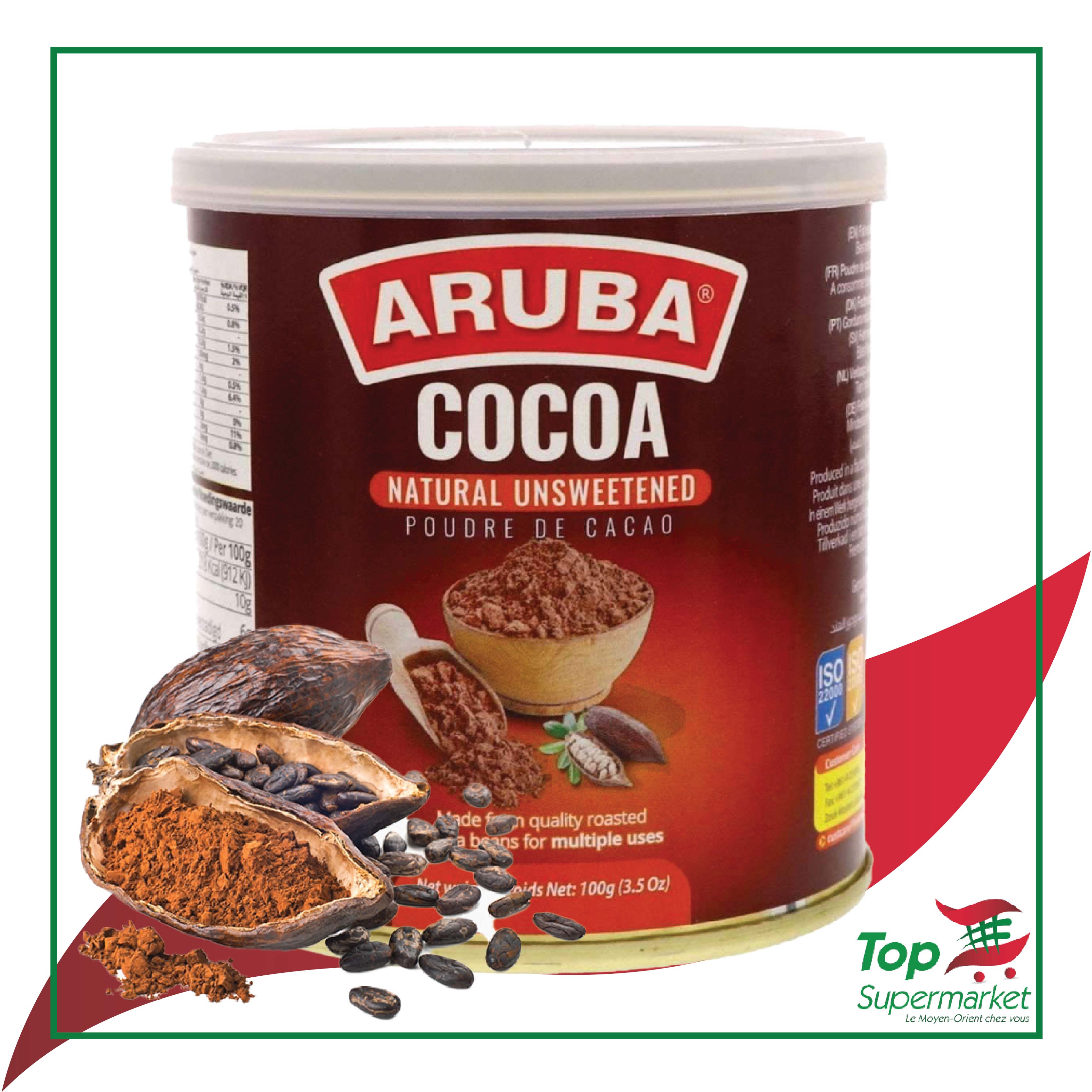 Aruba Cacao Poudre 100gr